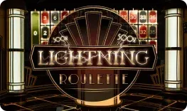 Lightning Roulette, roulette en direct avec multiplicateurs sur Dragonia Casino