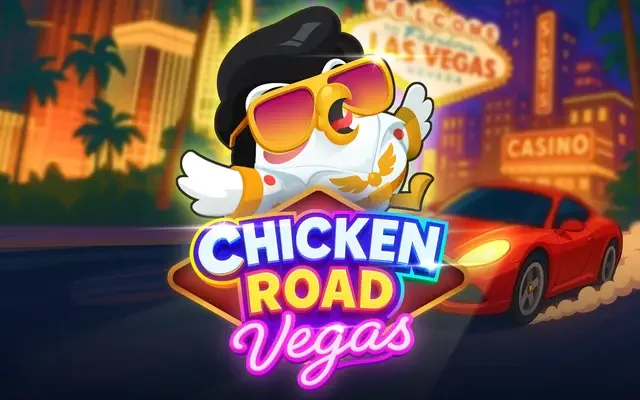 Bannière du jeu Chicken Road Vegas d'InOut Games